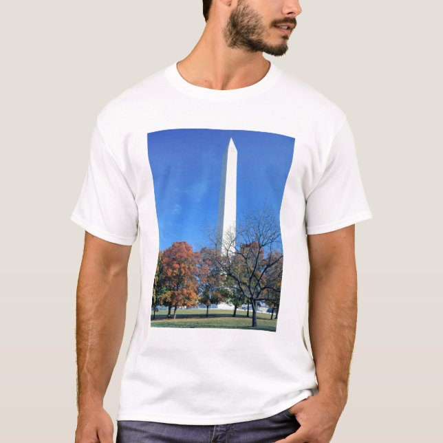 T-shirt WASHINGTON, D.C. EUA. Monumento a Washington se er (Frente)