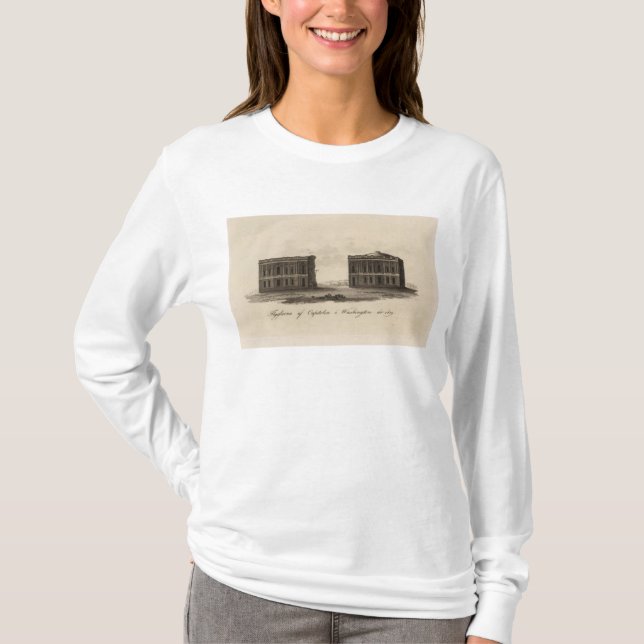 T-shirt Washington e distrito de Columbia (Frente)