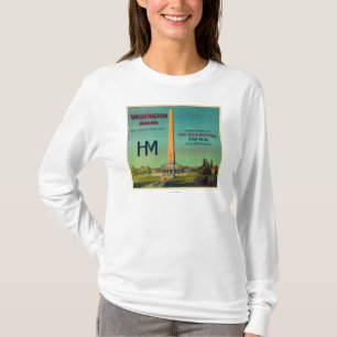 T-shirt Washington LabelExeter alaranjado, CA