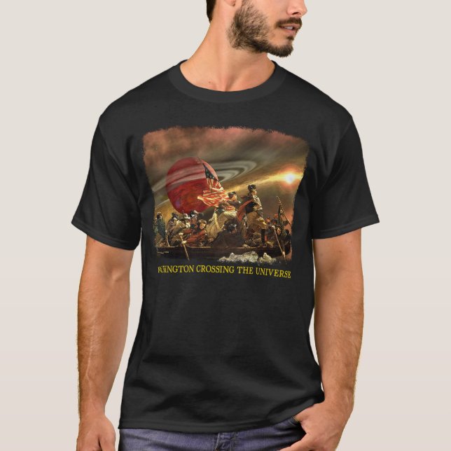 T-shirt Washington X-ing o universo (Frente)
