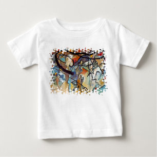 T-shirt Wassily Kandinsky - Composição Cinco Abstrato