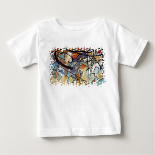 T-shirt Wassily Kandinsky - Composição Cinco Arte Abstrata
