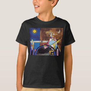 T-shirt Wassily Kandinsky - Grande Portão De Kiev Abstrato