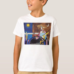 T-shirt Wassily Kandinsky - Grande Portão De Kiev Abstrato