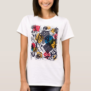 T-shirt Wassily Kandinsky - Pequenos Mundos V Arte Abstrat