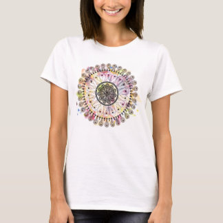 T-shirt Watercolor Mandala