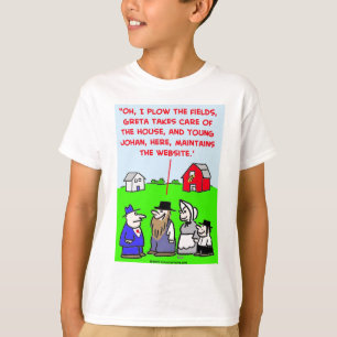 T-shirt Web site de amish
