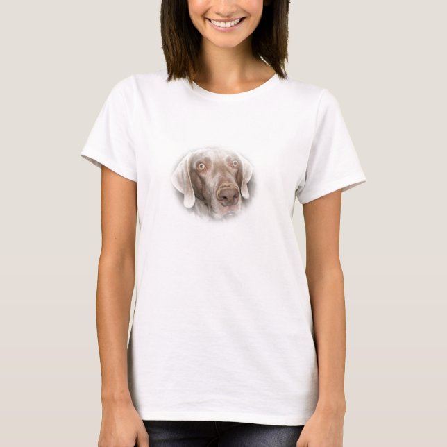 T-shirt Weimaraner: Grayson (Frente)