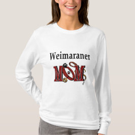 T-shirt Weimaraner Mamãe Gifts