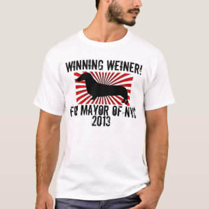 T-shirt Weiner de vencimento para o Mayor NYC 2013