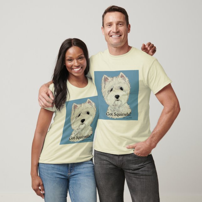T-shirt West Highland White Terrier (Unissex)