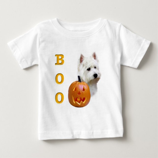 T-shirt West Highland White Terrier Boo (Frente)