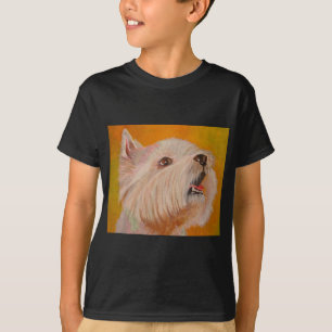 T-shirt West Highland White Terrier Retrato