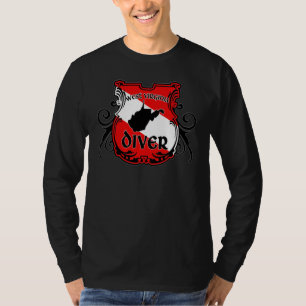 T-shirt West Virginia Diver