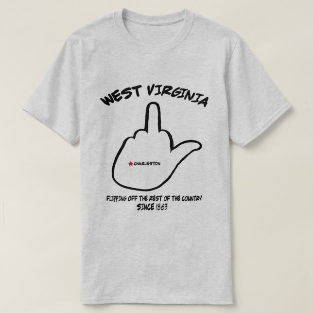 T-shirt West Virginia State Bird (Frente do Design)