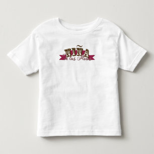 T-shirt Western Style Wedding Tee (Flores Espanhol-Nina)