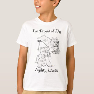 T-shirt Westie Ágil