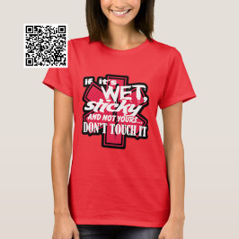 T-shirt Wet and Sticky Dont Toque nele