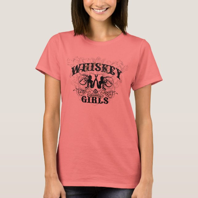 T-shirt WG Ladies Ringer (Frente)