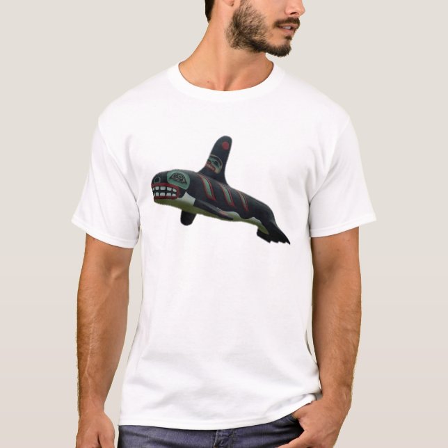 T-shirt whaletotem (Frente)