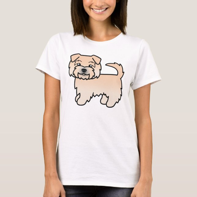 T-shirt Wheaten Norfolk Terrier (Frente)