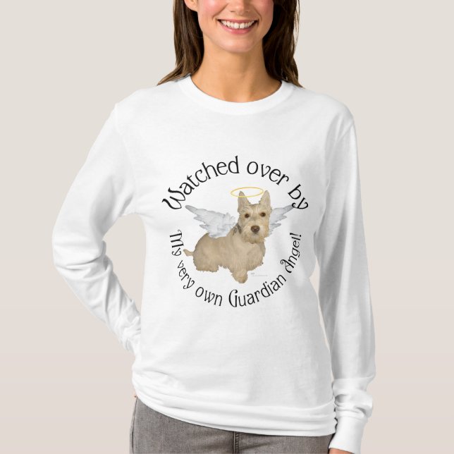 T-shirt Wheaten Scottish Terrier Angels (Frente)