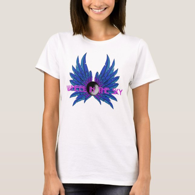 T-shirt Wheel Em The Sky (Frente)