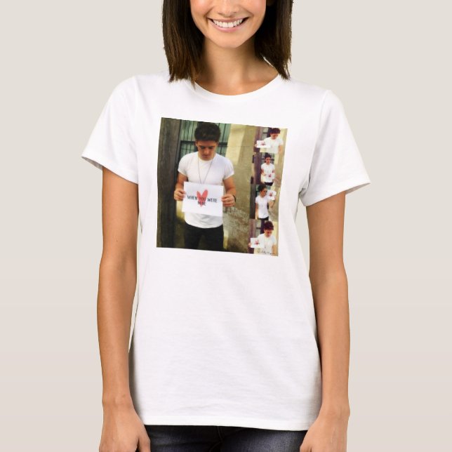 T-shirt #WhenYouWereMine (Frente)