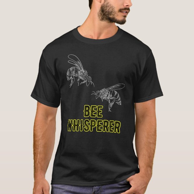 T-shirt Whisperer da abelha (Frente)