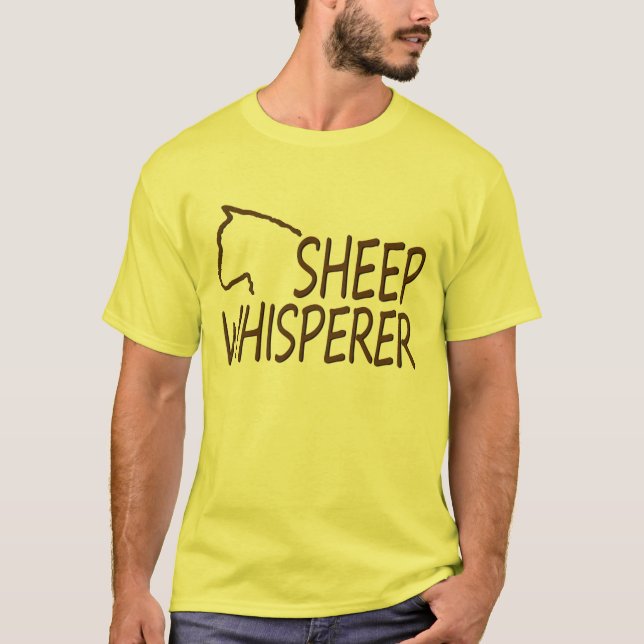 T-shirt Whisperer dos carneiros (Frente)