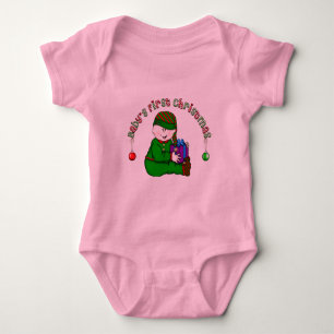 T-shirt White Elf Baby 1rua Natal