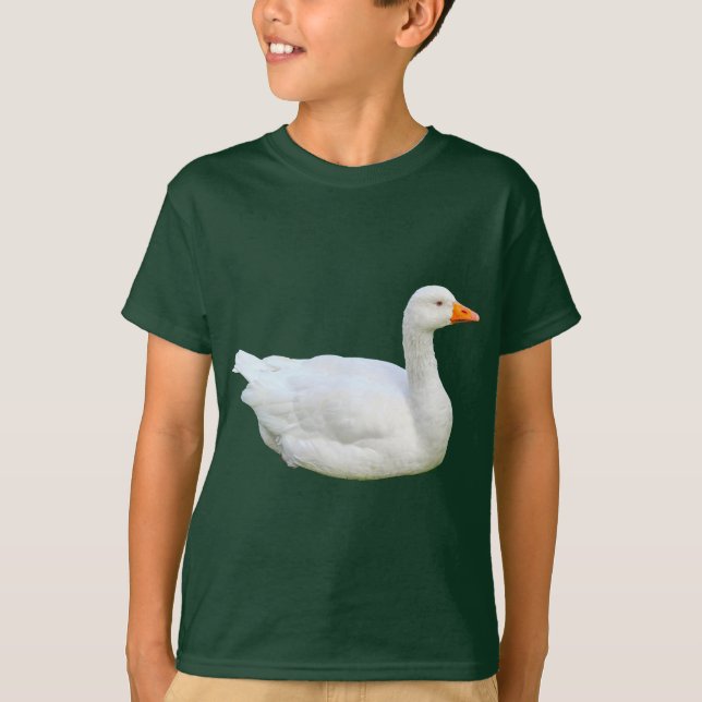 T-Shirt White Emden Goose (Frente)