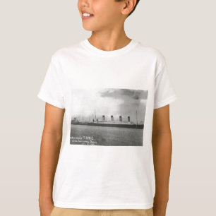 T-shirt White Star Line - Titanic - Navegando em sua Viage