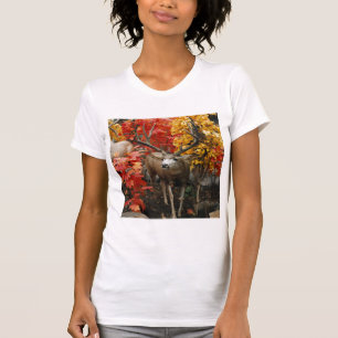 T-shirt Whitetail No Outono
