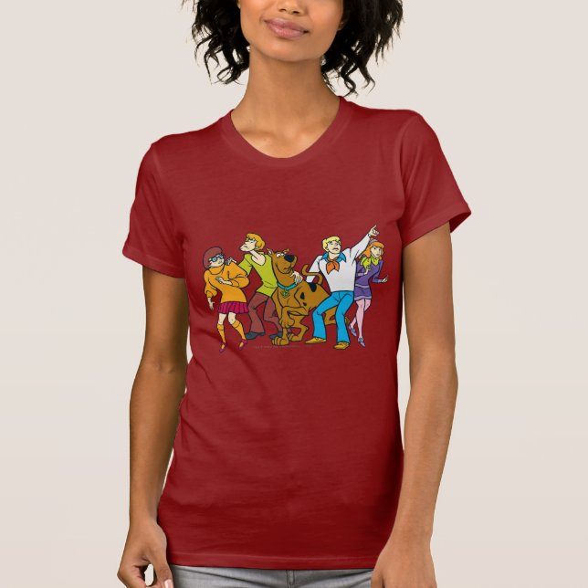 T-shirt Whole Gang 13 Mystery Inc (Frente)