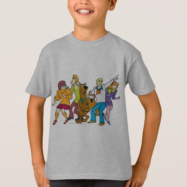 T-shirt Whole Gang 13 Mystery Inc (Frente)