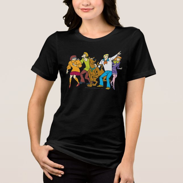 T-shirt Whole Gang 13 Mystery Inc (Frente)