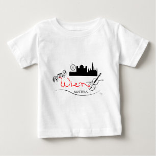 T-shirt Wien, Viena Áustria - Österreich