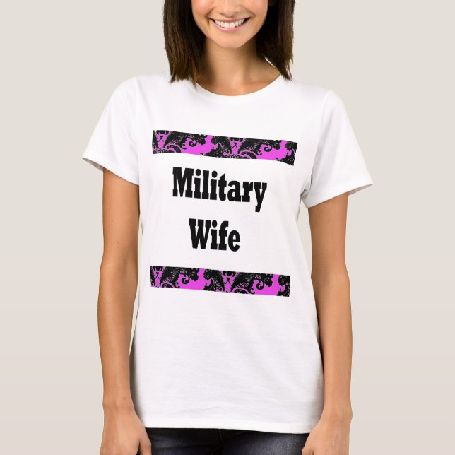 T-shirt wife2 militar (Frente)