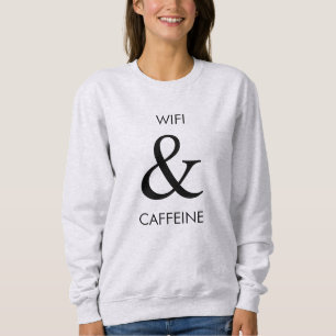 T-shirt Wifi & camisola da cafeína