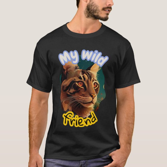 T-Shirt Wild cat (Frente)
