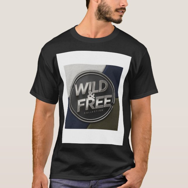 T-shirt " Wild & Free"  (Frente)
