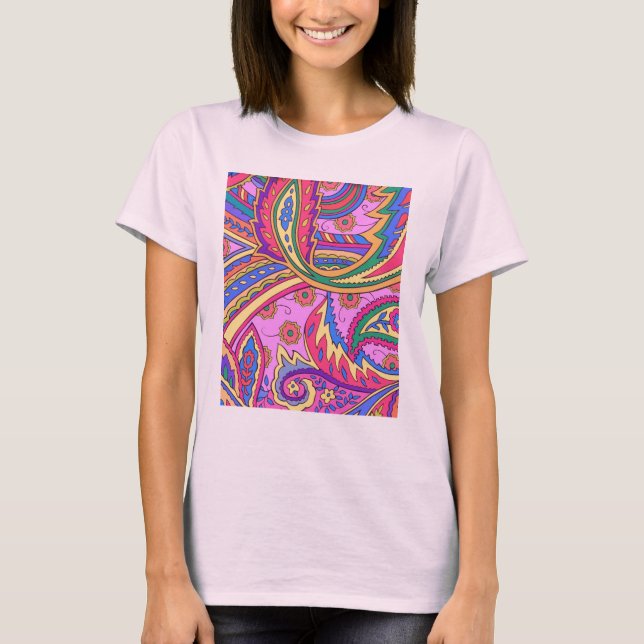 T-SHIRT WILD PAISLEY (Frente)