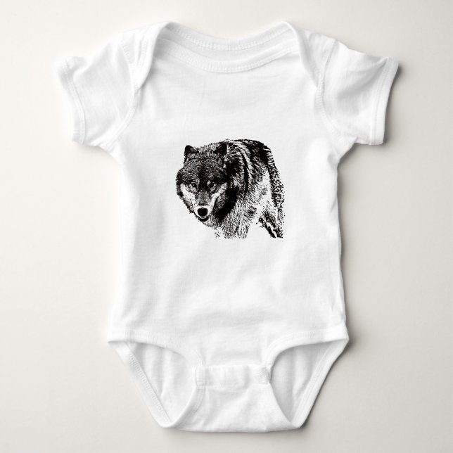 T-shirt Wild Wolf (Frente)