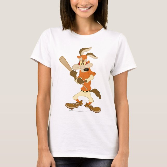 T-shirt Wile E Coyote Batter's Up (Frente)