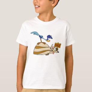 T-shirt WILE E. COYOTE™ e ROAD RUNNER™ Pedregulho