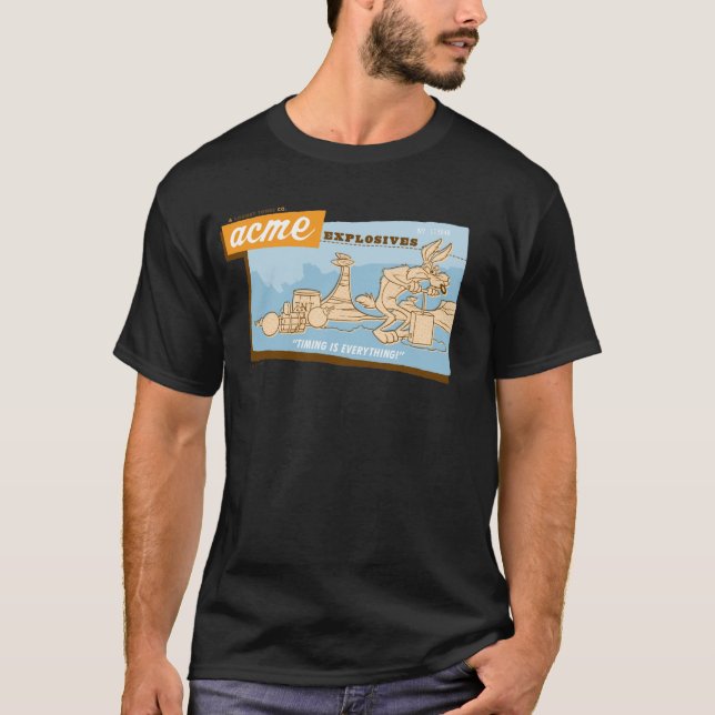 T-shirt WILE E. COYOTE™ Explosivos Acme 2 (Frente)