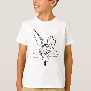 T-shirt Wile E. Foto de Coyote Happy Head