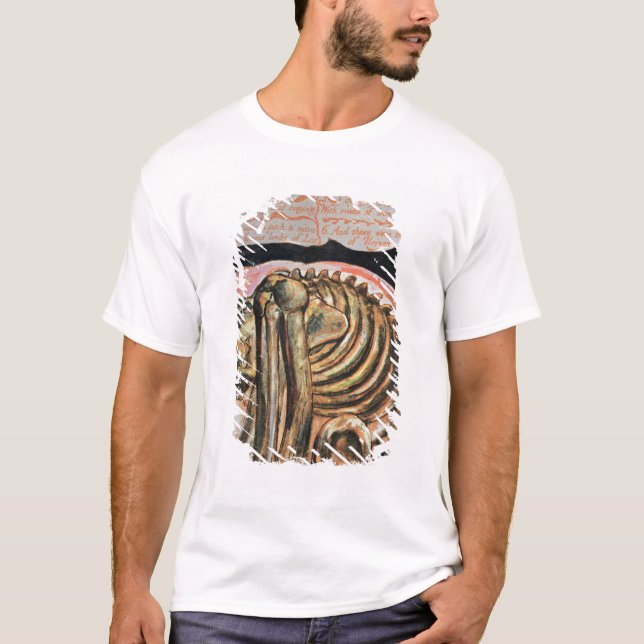 T-shirt William Blake | a criação de Urizen no material (Frente)