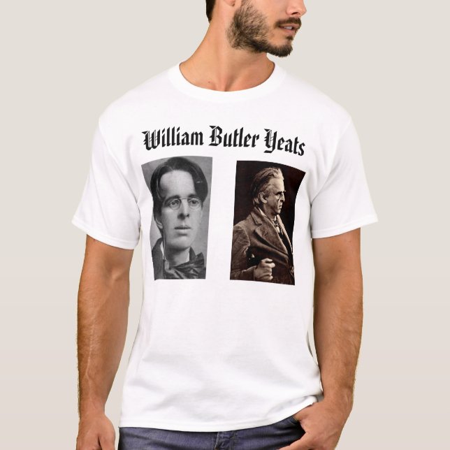 T-shirt William Butler Yeats (Frente)